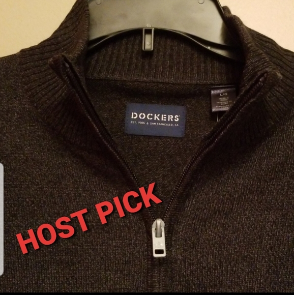 Dockers Other - Dockers lightweight black sweater